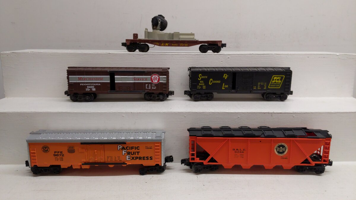 Lionel & K-Line O Gauge Train Cars [5] VG