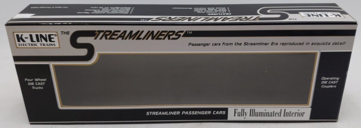 K-Line K310 O Rock Island "Long's Peak" 12.5" Streamliner Coach Car #310 EX/Box