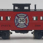Weaver 183 O Gauge Freeburg Fire Co. Caboose #1948 - 3 Rail LN/Box