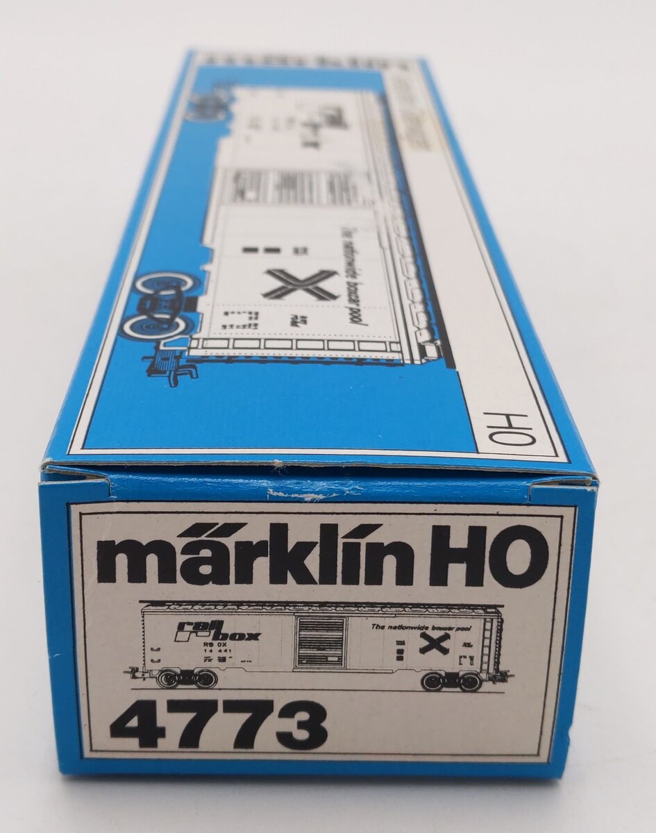Marklin 4773 HO Scale Railbox Boxcar #14441 LN/Box