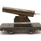 Marx 572G O Gauge Vintage Olive Drab Cannon Car VG