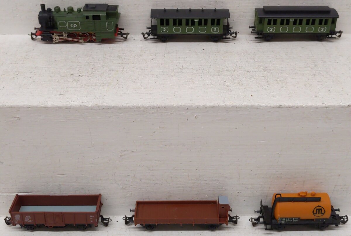 TT Vintage TT Scale German Federal Railway Berliner Bahnen Passenger Starter Set VG/Box