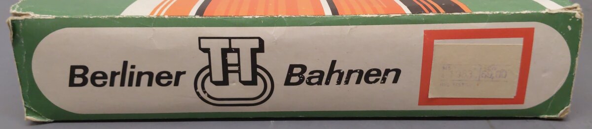 TT Vintage TT Scale German Federal Railway Berliner Bahnen Passenger Starter Set VG/Box