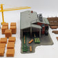 Kibri 39816 HO Sawmill with Interior Building Kit VG