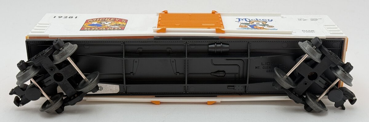 Lionel 6-19281 Mickeys Carrots Hi-Cube Boxcar LN/Box