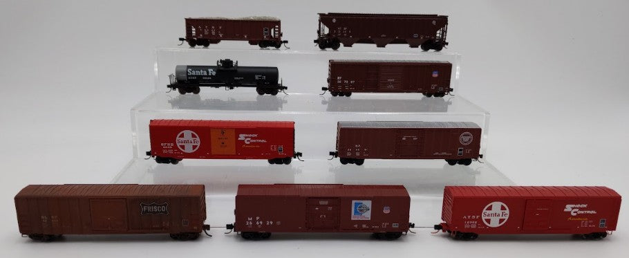 Assorted Micro-Trains, Con-Cor, Athearn and Other N Scale Freight Cars [9] VG/Box