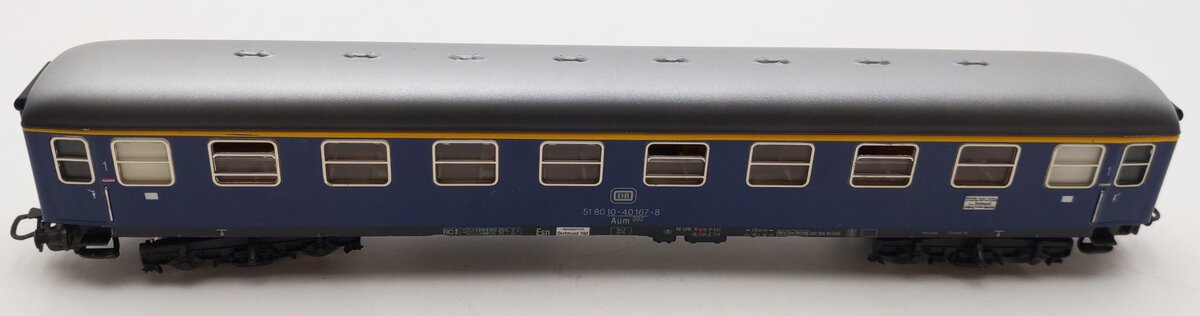 Marklin 4051 HO Scale DB Aum Express Coach w/ Interior EX/Box