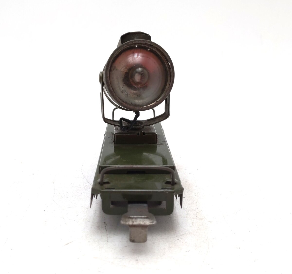 Marx 561M O Vintage Olive Drab Searchlight Car VG