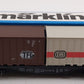 Marklin 4664 HO Scale Flatcar w/ 2 DB TFG Containers EX/Box