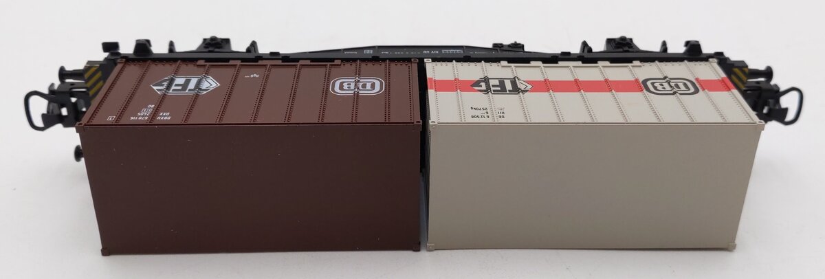Marklin 4664 HO Scale Flatcar w/ 2 DB TFG Containers EX/Box