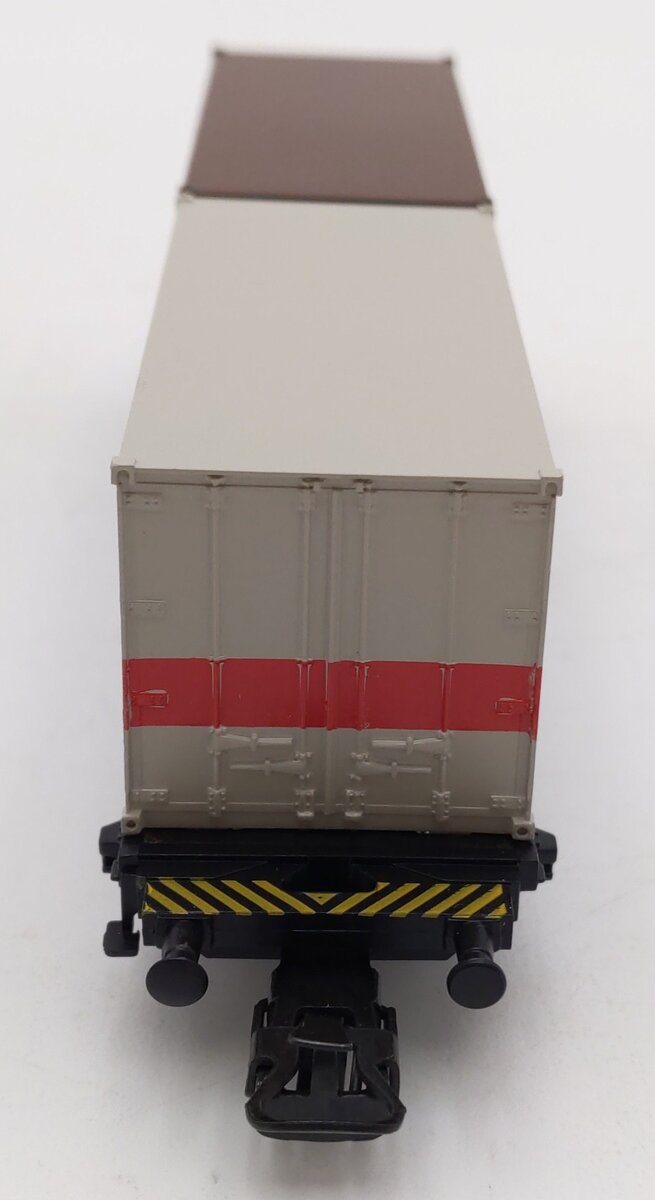 Marklin 4664 HO Scale Flatcar w/ 2 DB TFG Containers EX/Box