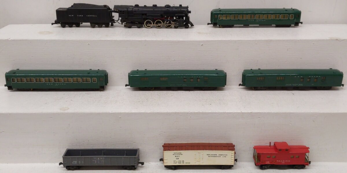 American Flyer Vintage 140 HO Scale New York Steam Locomotive Starter Set/Box