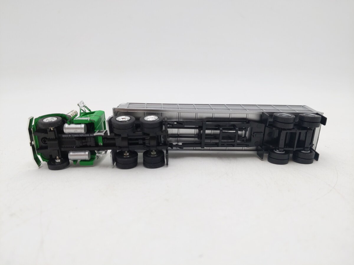 Tonka Replicas 1:87 Green Tractor with Silver End-Dump Trailer EX