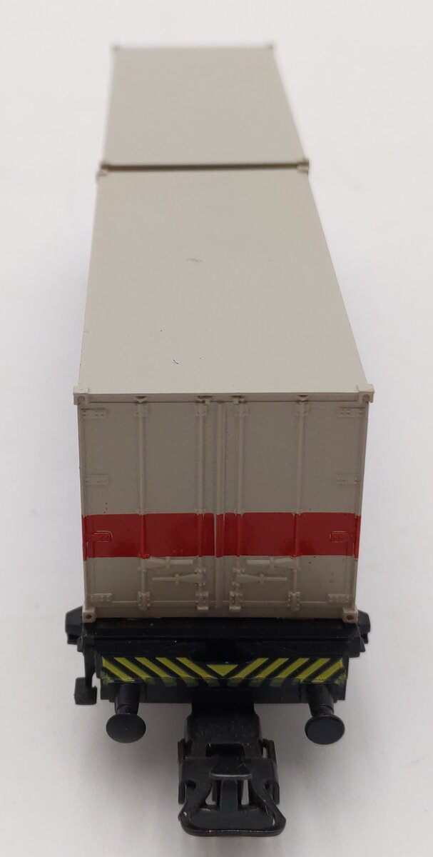 Marklin 4664 HO Scale Flatcar w/ 2 DB Containers EX/Box