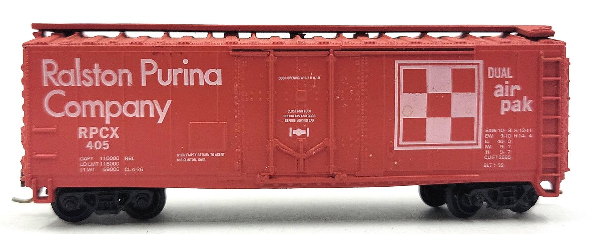 Atlas 3317 N Ralston Purina Boxcar #405 LN/Box