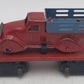 Marx 562 Vintage O Flatcar w/ Red Dump Truck VG