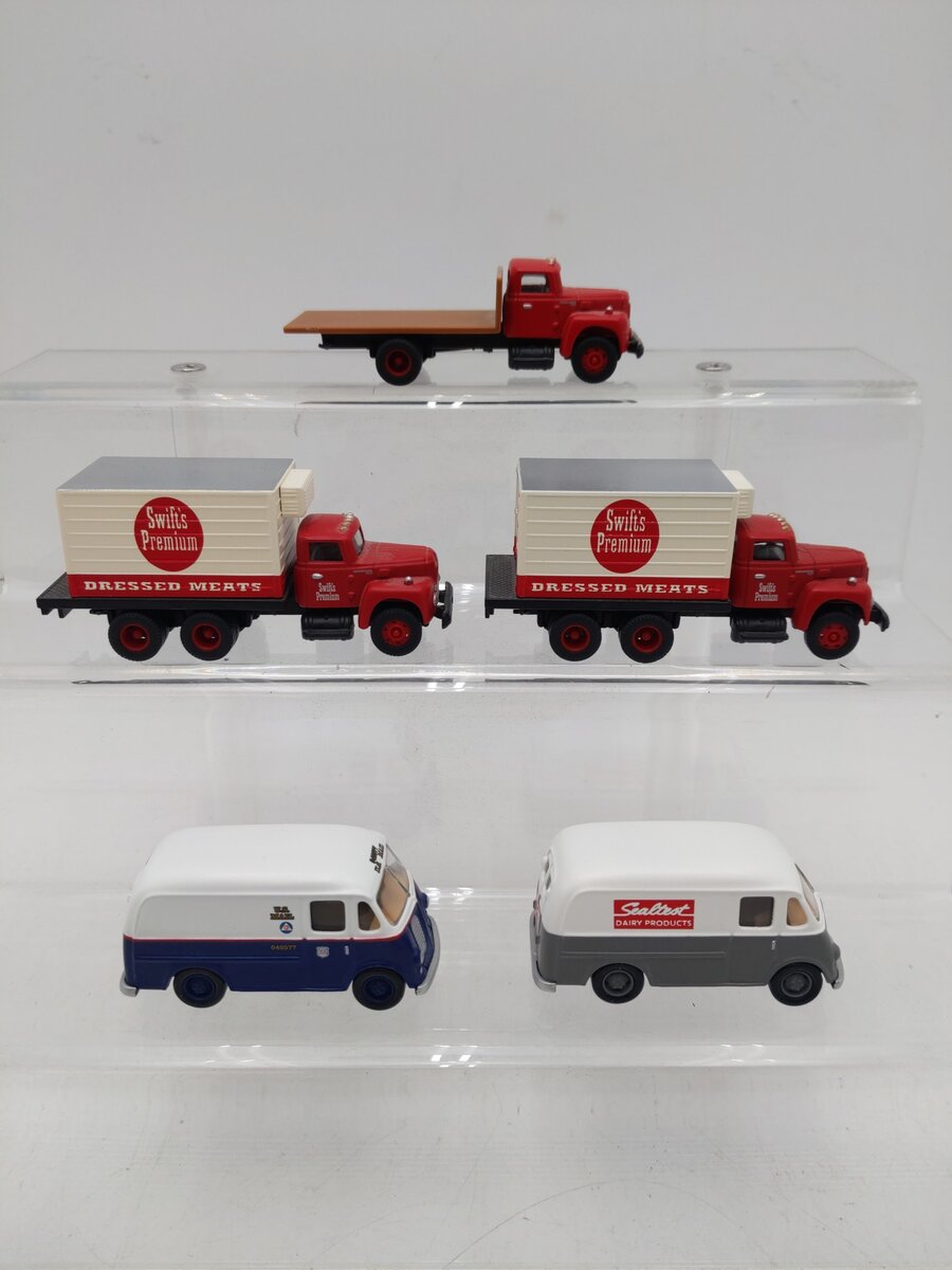 Classic Metal Works 1:87 Assorted Cars [5] EX