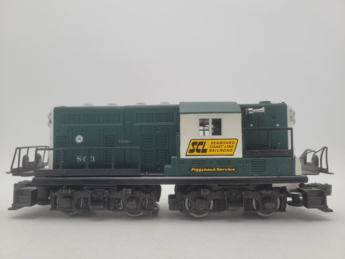 Lionel O Gauge CUSTOM Seaboard Coast Line Railroad Diesel Locomotive #803
