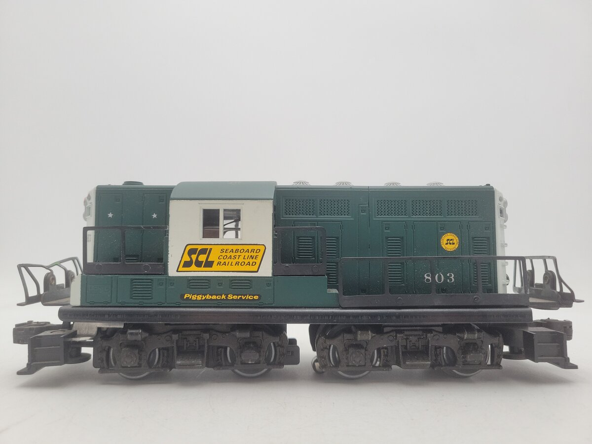 Lionel O Gauge CUSTOM Seaboard Coast Line Railroad Diesel Locomotive #803