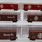 Micro-Trains N Scale Special Runs Santa Fe 50' Standard Single Door Box Cars [6] EX/Box