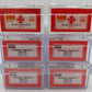Micro-Trains N Scale Special Runs Santa Fe 50' Standard Single Door Box Cars [6] EX/Box