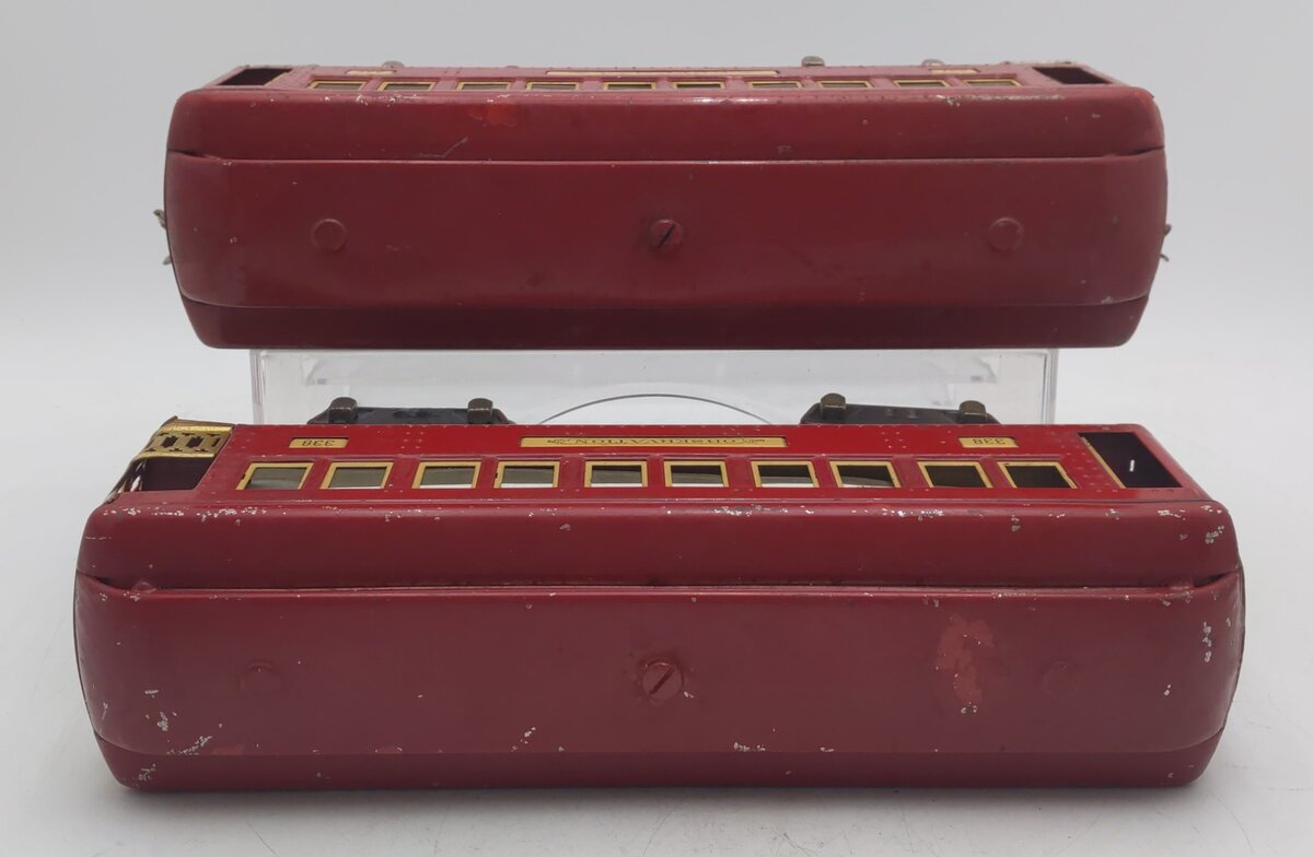 Lionel Vintage Standard Gauge Lionel Lines Passenger Cars: 337, 338 [2]