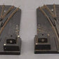 American Flyer 26742 Vintage S LH & RH Remote Switch Turnout Two Pairs VG/Box