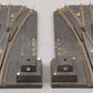 American Flyer 26742 Vintage S LH & RH Remote Switch Turnout Two Pairs VG/Box