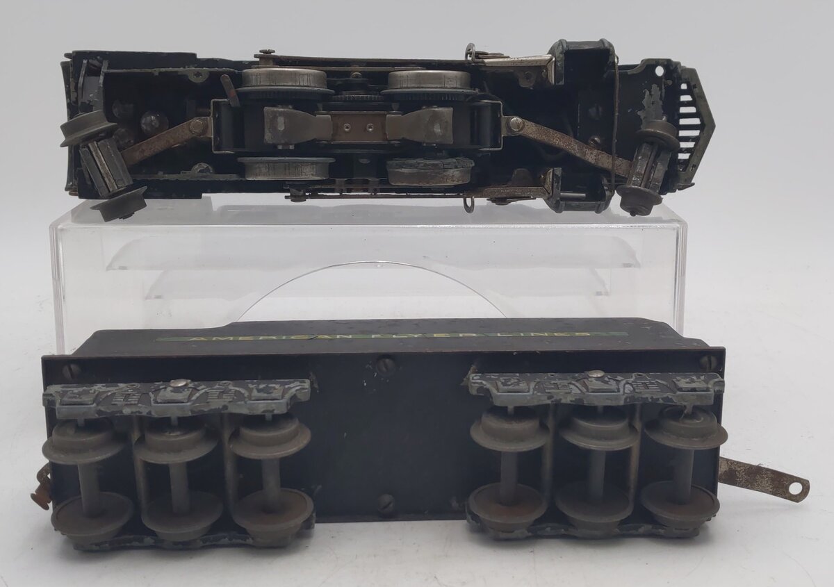 American Flyer Vintage O Gauge 2-4-2 Steam Locomotive & Tender