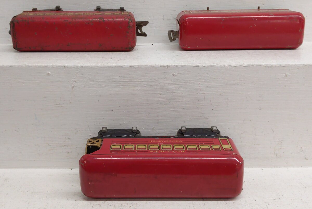 Marx Vintage Prewar O Gauge Passenger Cars [3]: Bogota, Montclair, & Observation