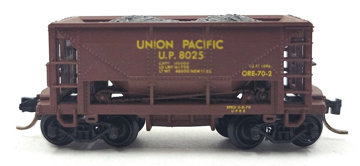 Atlas 3213 N Scale Union Pacific 70 Ton Ore Car #8025 LN