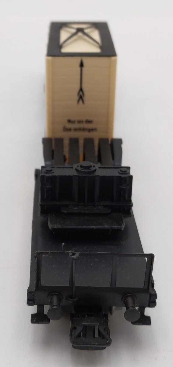 Marklin 4618 DB Depressed Center Flatcar w/ Crate Load EX/Box