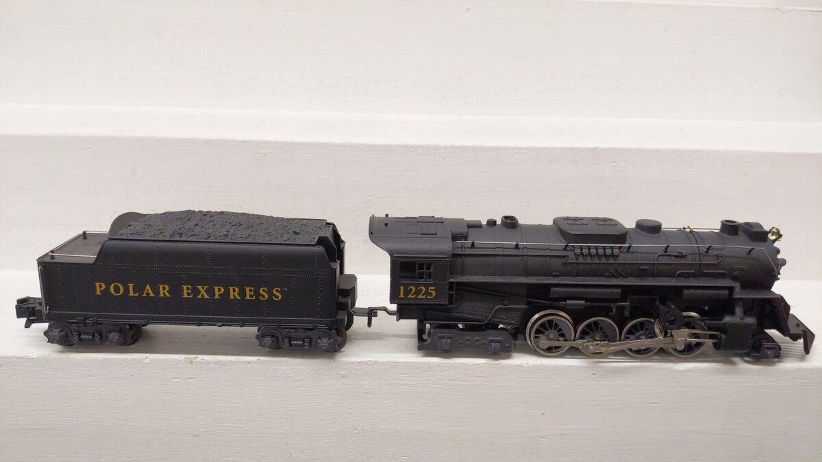 Lionel 6-28649 O Polar Express 2-8-4 Berkshire Steam Locomotive & Tender #1225 EX/Box