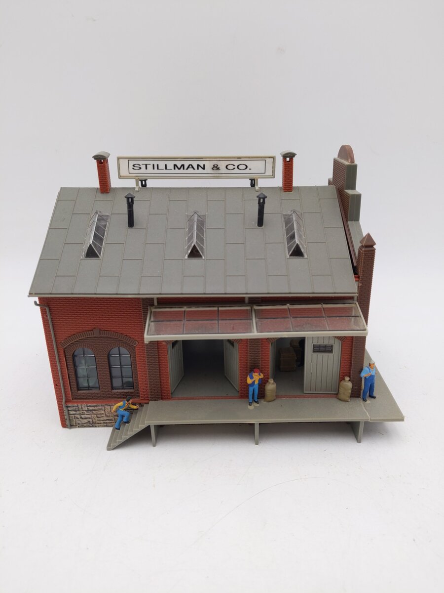 Faller B-153 HO Scale Muller & Cie. Factory Model Building EX