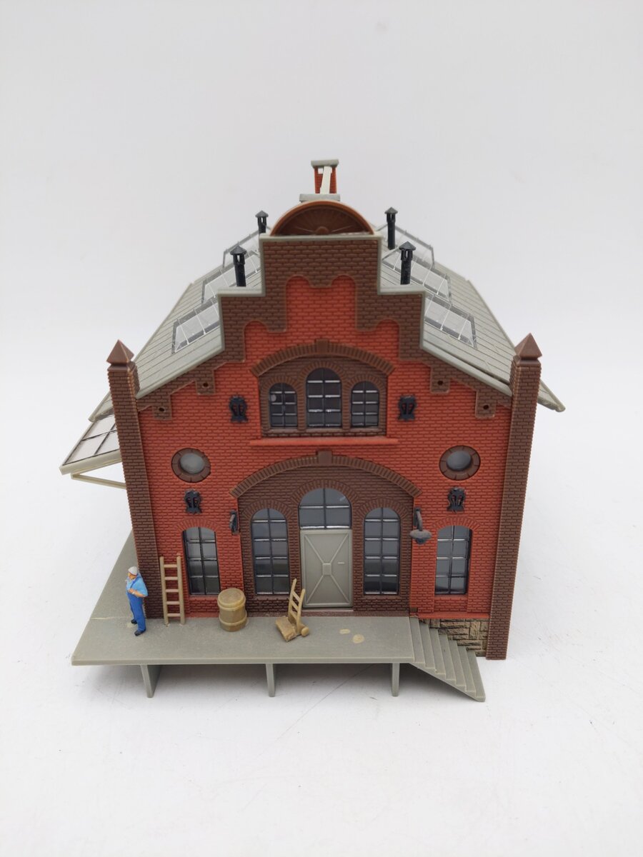 Faller B-153 HO Scale Muller & Cie. Factory Model Building EX