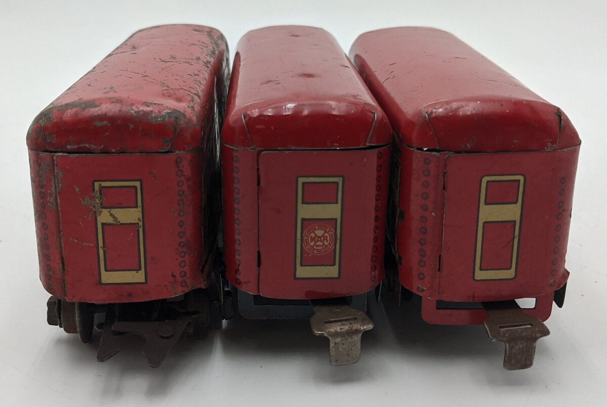 Marx Vintage Prewar O Gauge Passenger Cars [3]: Bogota, Montclair, & Observation