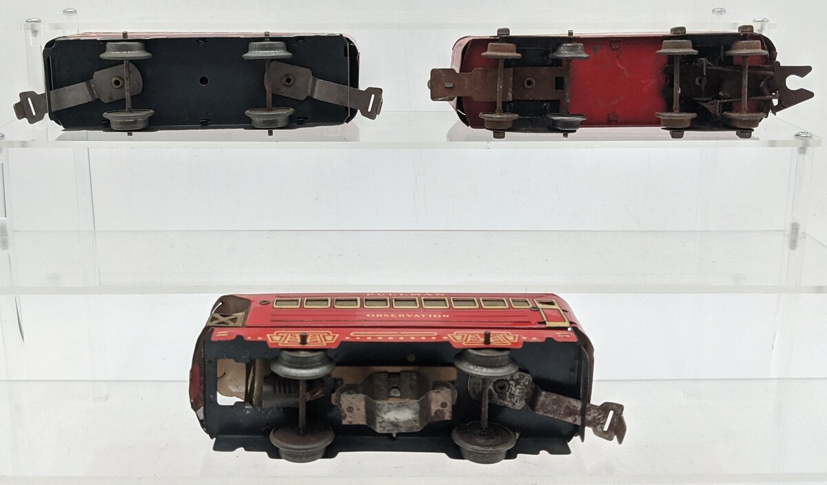 Marx Vintage Prewar O Gauge Passenger Cars [3]: Bogota, Montclair, & Observation