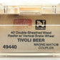 Micro-Trains 04900440 N Tivoli Beer Northern 40' Double Sheathed Reefer #5100 EX/Box