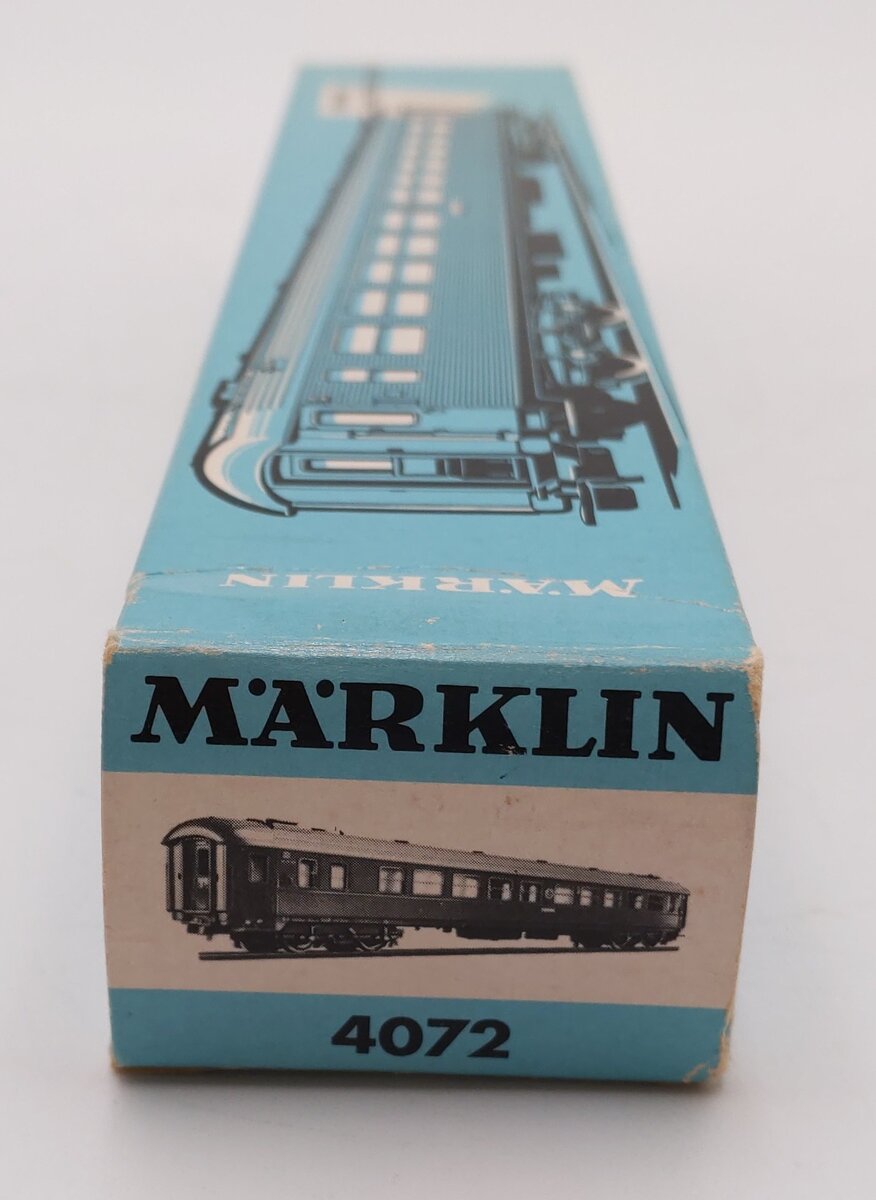 Marklin 4072 HO Scale SJ Passenger Car EX/Box