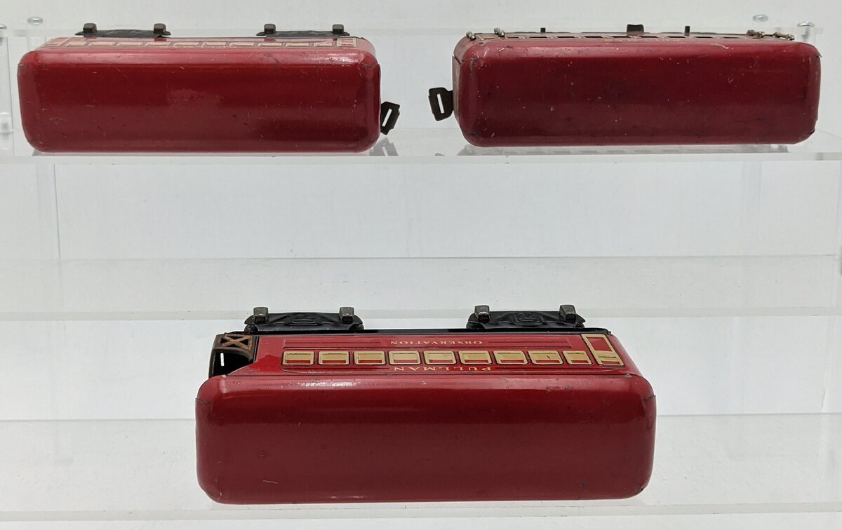 Marx Vintage Prewar O Gauge Passenger Cars [3]: Bogota, Montclair, & Observation
