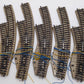Marklin 5141 HO Scale Left Hand Curved 30° 2-Way Switch Turnouts [7] EX