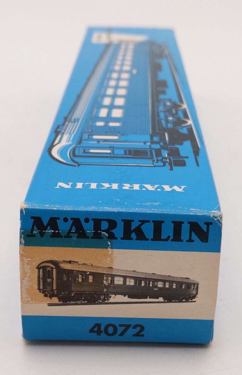 Marklin 4072 HO Scale Passenger Car VG/Box