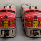 Lionel 2333 Vintage O Santa Fe F3 AA Diesel Set VG