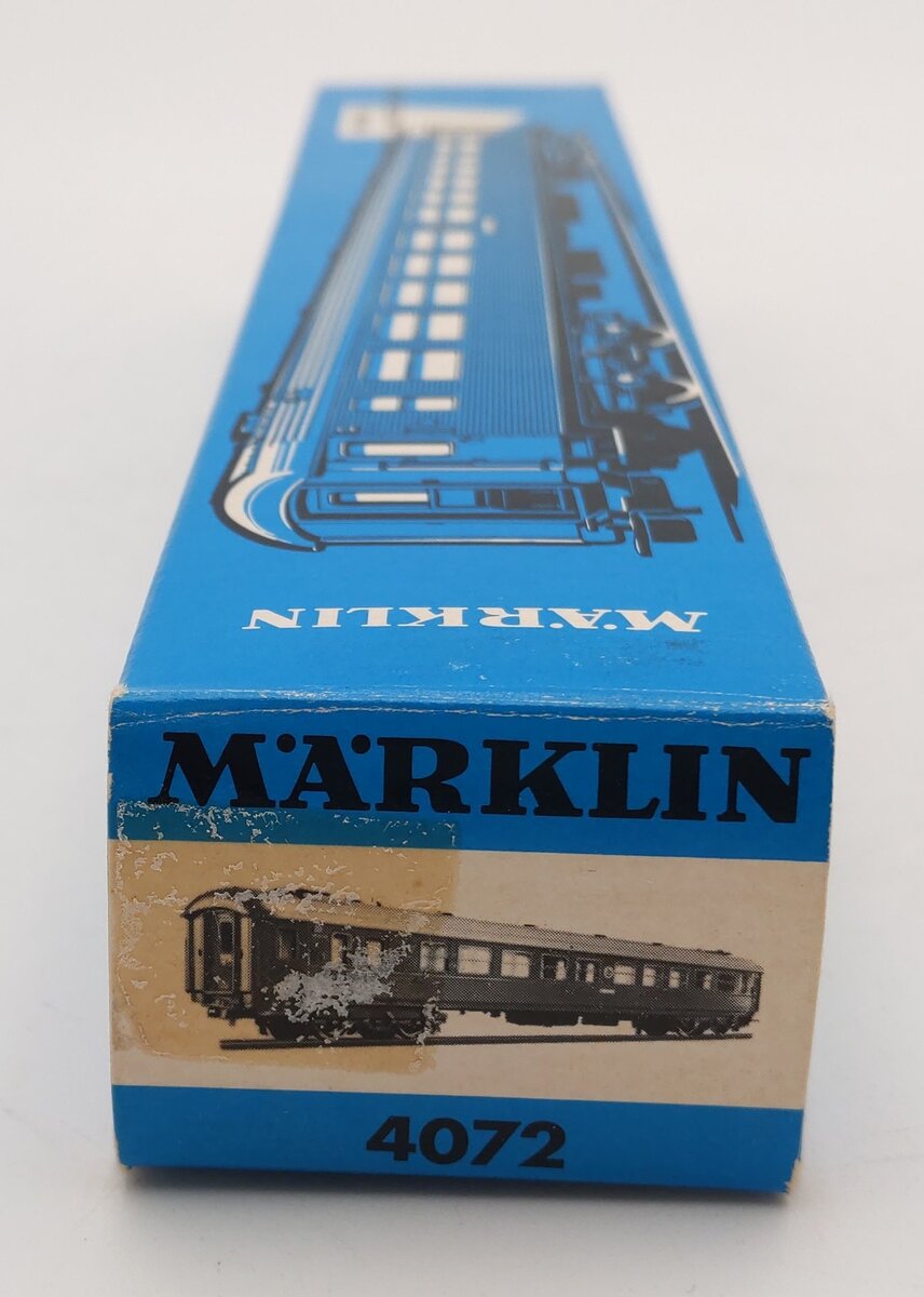 Marklin 4072 HO Scale SJ Passenger Car EX/Box