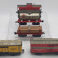 Marx Vintage O Freight Cars: 20102, 10969, 37956, 553 [5] VG