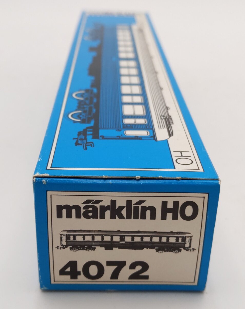 Marklin 4072 HO Scale SJ Passenger Car VG/Box