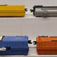 Lionel Vintage O Gauge Freight Cars: 63132, 3424, 6656, 2456 [4] VG