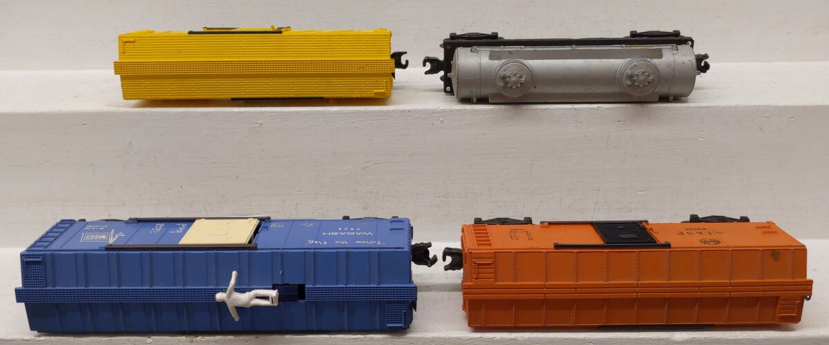 Lionel Vintage O Gauge Freight Cars: 63132, 3424, 6656, 2456 [4] VG