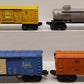 Lionel Vintage O Gauge Freight Cars: 63132, 3424, 6656, 2456 [4] VG