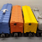 Lionel Vintage O Gauge Freight Cars: 63132, 3424, 6656, 2456 [4] VG